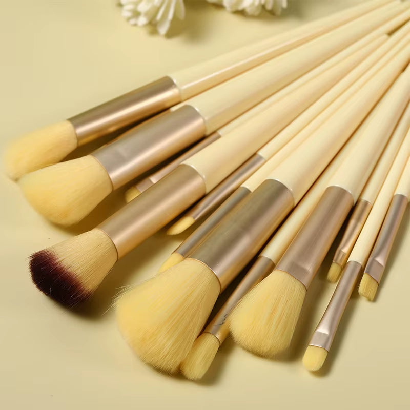Set 13 Pinceaux Maquillage Visage & Yeux VELYORA — vue 12