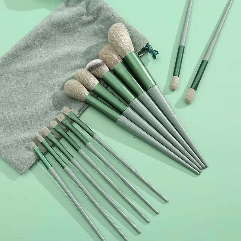 Set 13 Pinceaux Maquillage Visage & Yeux VELYORA — vue 15