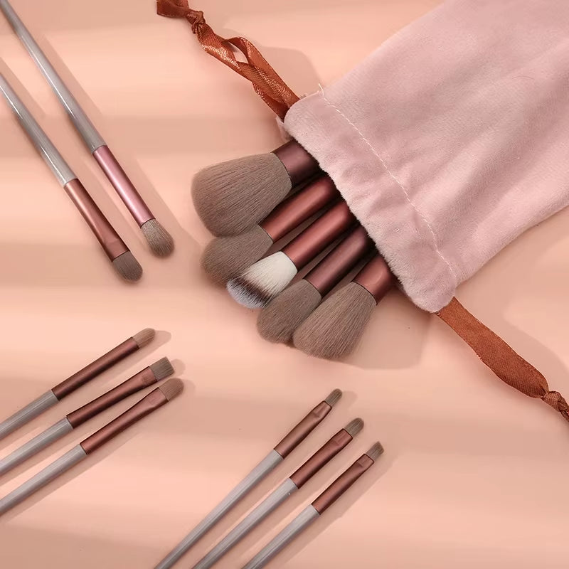 Set 13 Pinceaux Maquillage Visage & Yeux VELYORA — vue 5